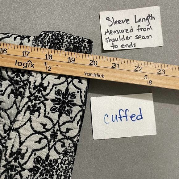 TravelSmith Size Large Brocade Tapestry Jacket Parisian Chic Regency Whimsigoth - Picture 13 of 13